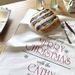 Christmas Cotton Napkins Oil-proof Anti-fouling Anti-dirty Tea Towel Cover Double-layer Placemat -  