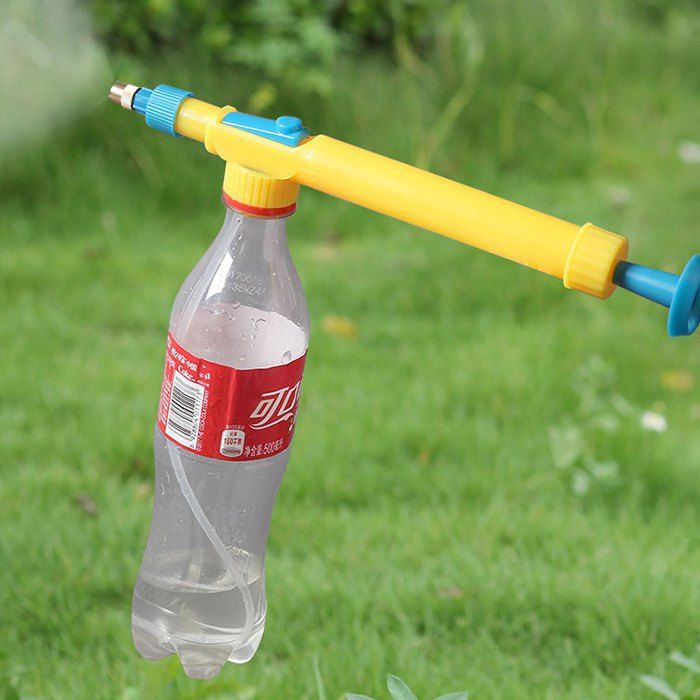 [48% Off] Coke Bottle Spray Gun Sprayer Manual Reciprocating Air Blower 