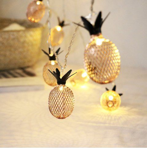 1.5M 10 LED Christmas Pineapple Shaped Bedroom Living Room Decorative Light String