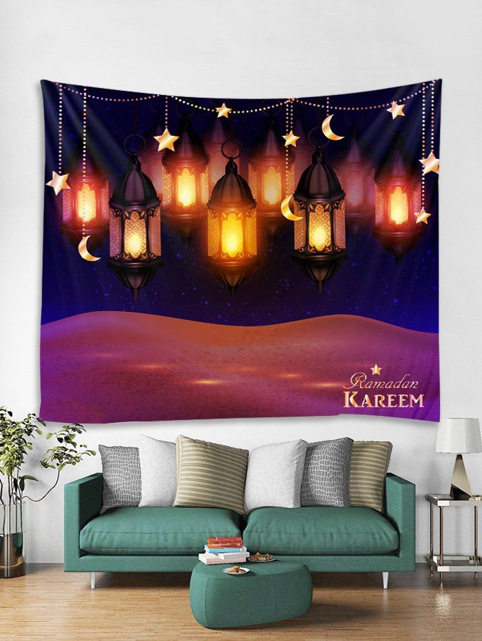 8 Off Lantern Print Tapestry Valentine S Day Wall Hanging