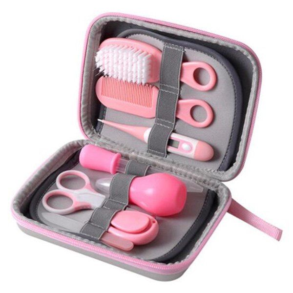 

Baby Nursing Equipment Kit 8pcs, Pink