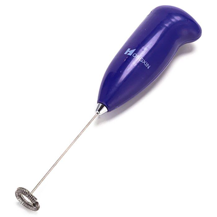 

Fully Automatic Handheld Stainless Steel Electric Egg Beater Milk Mixer, Cobalt blue