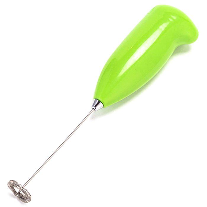 

Fully Automatic Handheld Stainless Steel Electric Egg Beater Milk Mixer, Yellow green