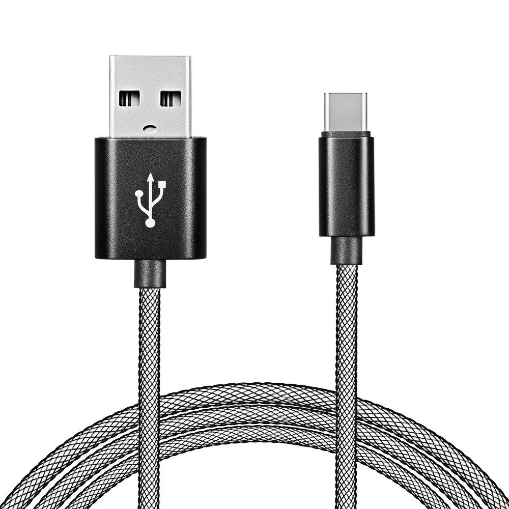 

gocomma USB3.1 Network Cable for Android Type-C Fast Charge, Black