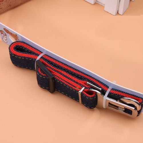 

Leash Dog Retractable Pet Car Seat Belt, Red
