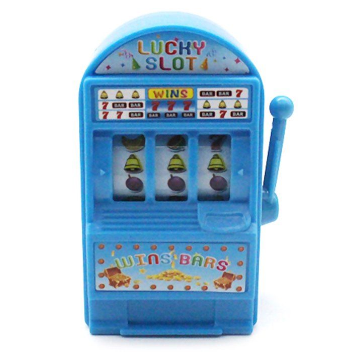 

Slot Machine Hand-drawn Jackpot Toy, Blue