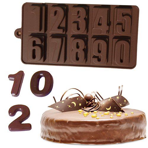 

Silicone Arabic Digital Chocolate Mold, Coffee
