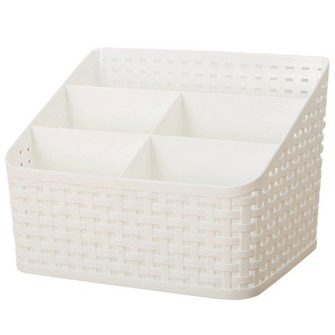 Multi-color Cosmetics Skin Care Products Remote Control Desktop Storage Box