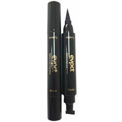 Double Head 2-in-1 Black Waterproof Eyeliner -  