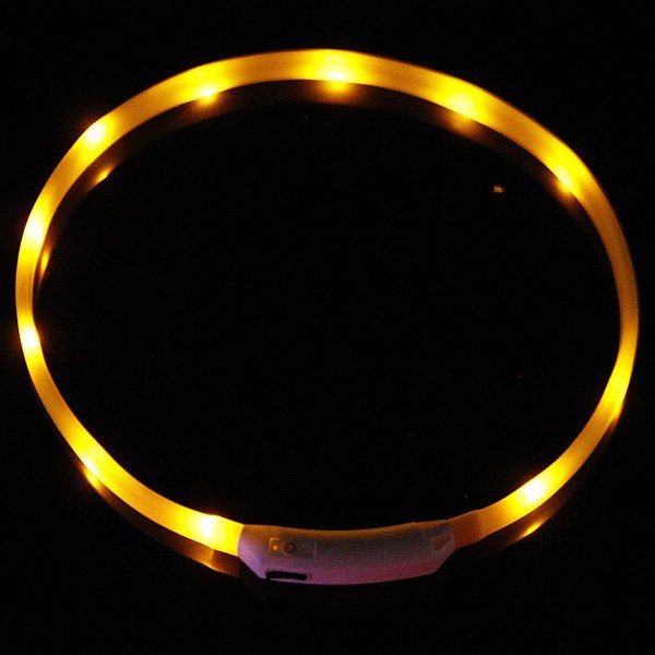 50cm LED Light Dog Collar Neck Ring