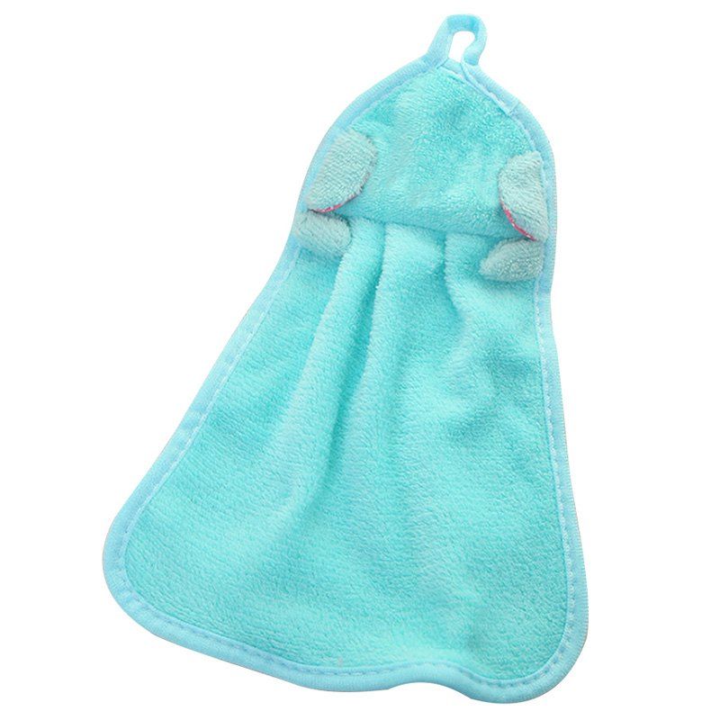

Coral Velvet Hand Towel, Blue