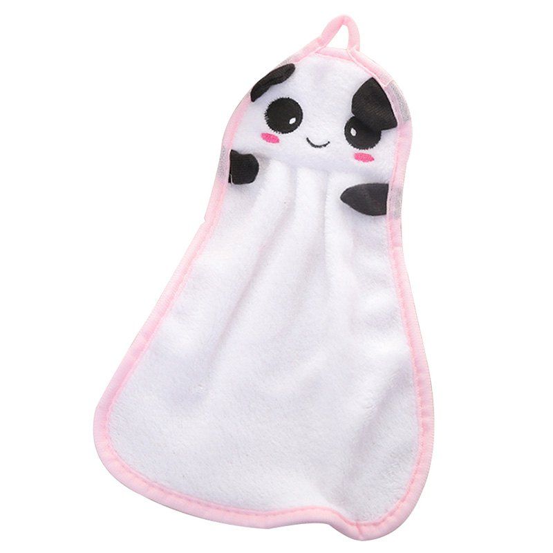 

Coral Velvet Hand Towel, Cool white