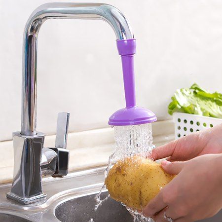 

Faucet Splash-proof Water-saving Device Tap, Pink