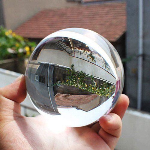 

Home Decoration Small Ornaments Crystal Ball, Transparent