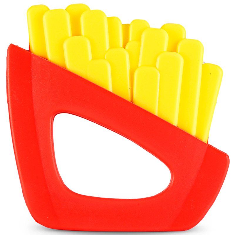 

Baby French Fries Teether for Infant Use, Red