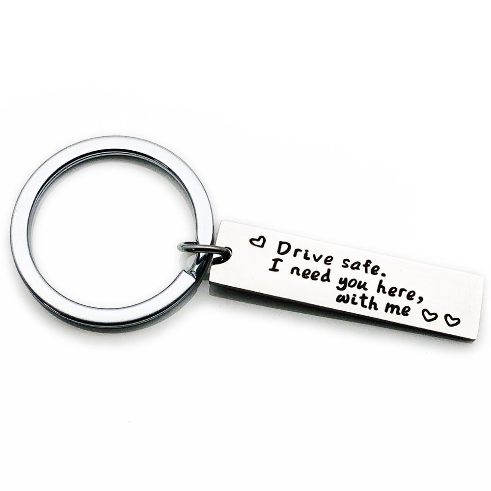 

Fashion Trend Valentine's Day Key Ring, Silver