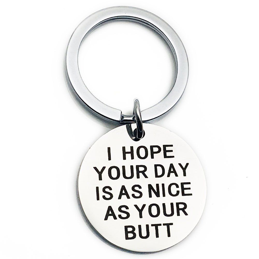 

Valentine's Day Fashion Trend Key Ring, Silver