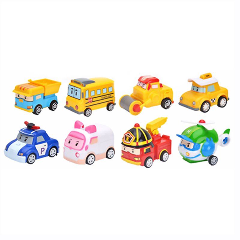

Return Car Robot 8pcs, Multi-a
