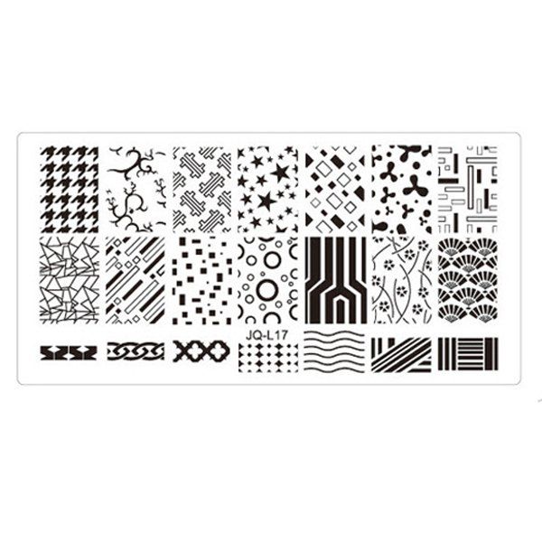 

Nail Tools New Environmental Manicure Print Template, Sjql17