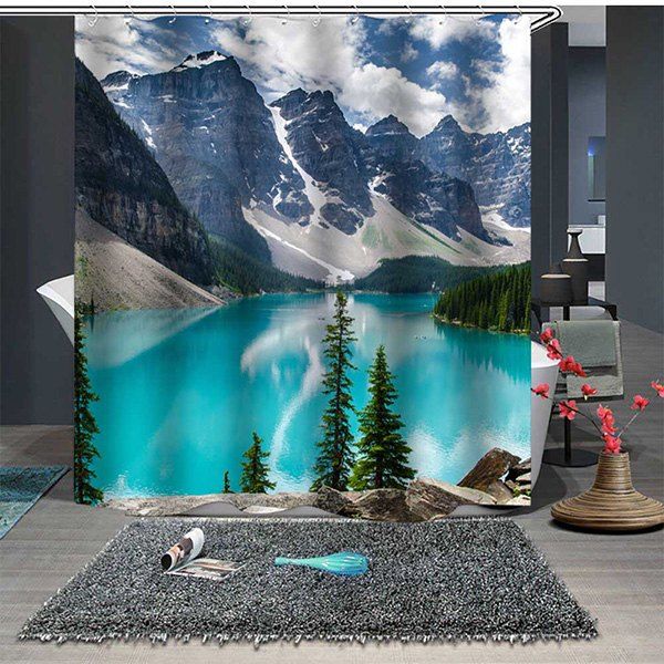 

Scenery Boutique Shower Curtain, Multi