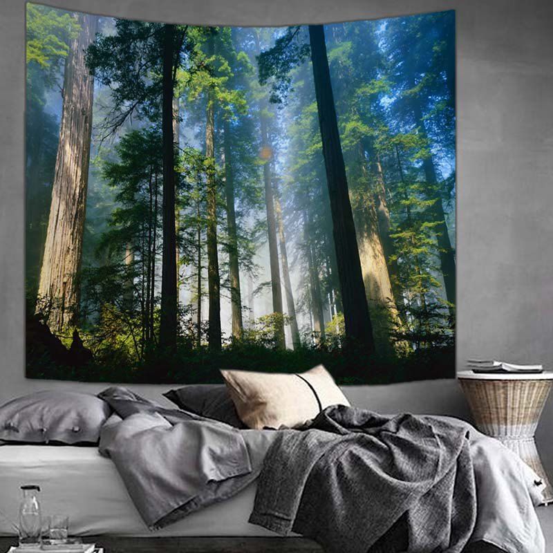 

Shanghaojupin Wood Flower Tapestry, Multi-a