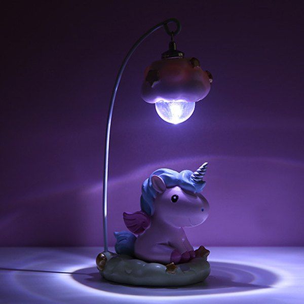 

Unicorn Resin Craft Night Light, Pink