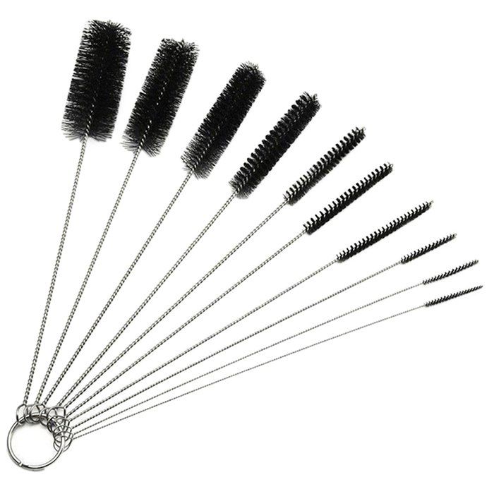 

Stainless Steel Cleaning Brush 10pcs, Black