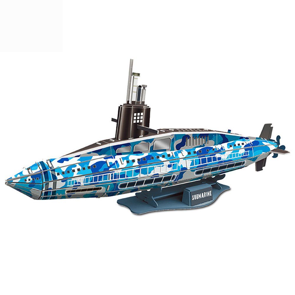 [28 OFF] B468 3 Threedimensional Puzzle Submarine Simulation DIY