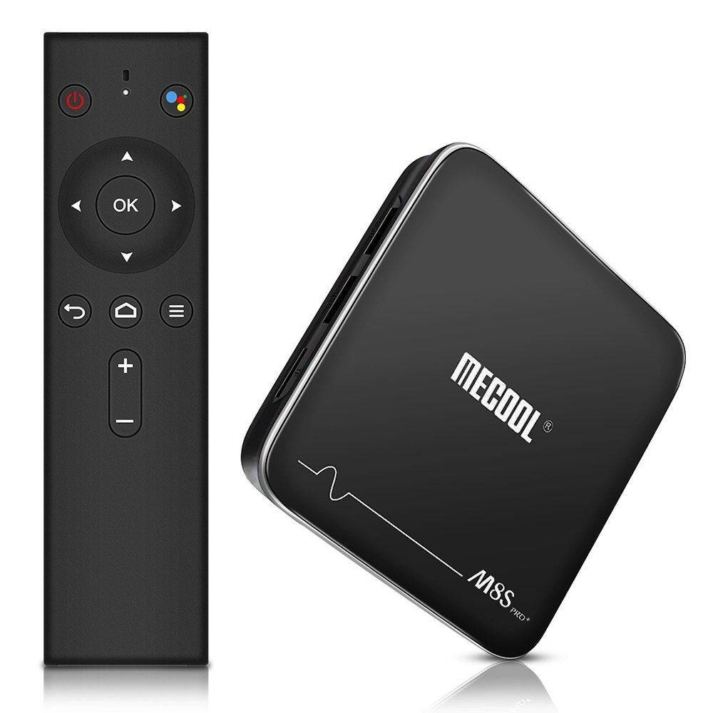 [34% OFF] MECOOL M8S PRO+ Android TV OS TV Box With Voice Remote ...