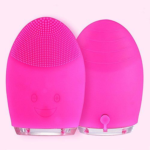 

F12 5 in 1 Cleansing Instrument Home Beauty Cleansing Instrument, Hot pink