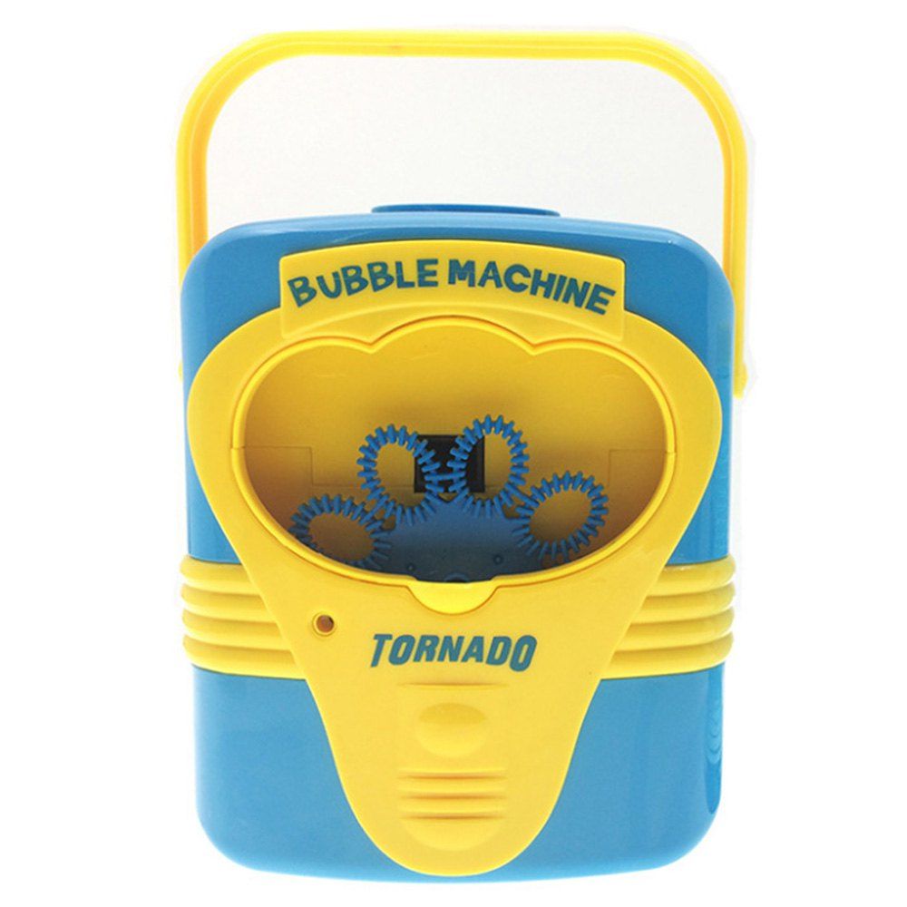 

Electric Blow Bubble Machine with Music, Yellow