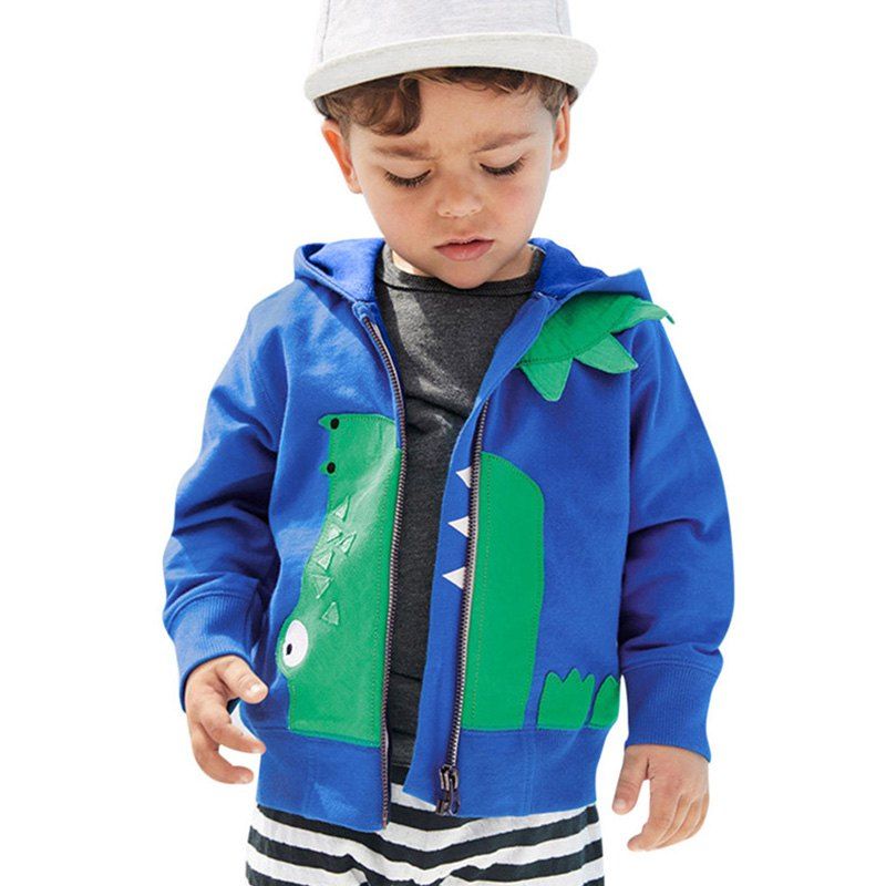 

3275 Cartoon Sweater Boy Hoodies, Sky blue