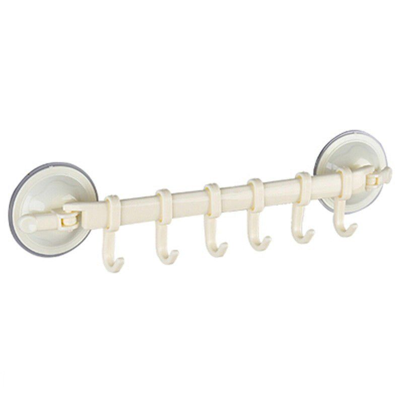

Suction Cup Nail-free Strong Non-marking Storage Hook, Beige