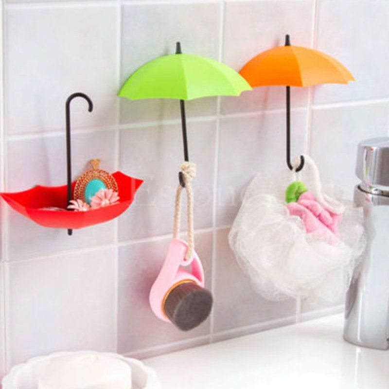 

Umbrella Shape Hook 3pcs, Multi-c