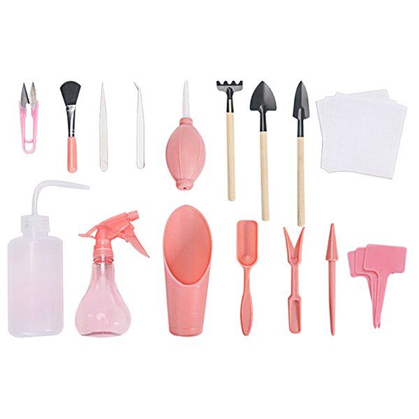 

Mini Garden Succulent Planting Tools, Pink