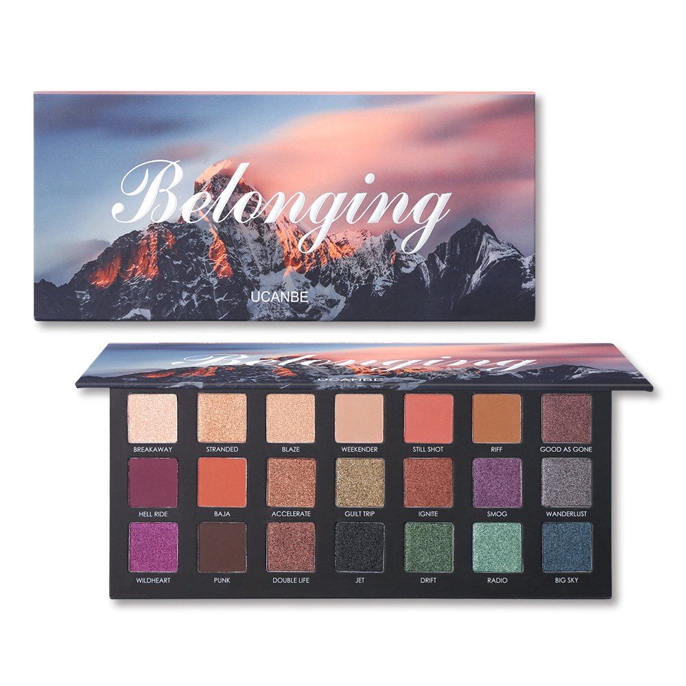 

UCANBE 21 Colors Pearlescent Matte Eyeshadow Disk, #001