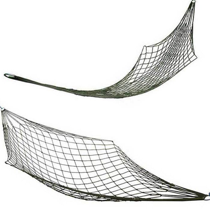 

leaftour Outdoor Sturdy Portable Mesh Hammock, Army green