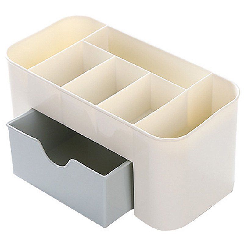 

Multifunctional Desktop Drawer Storage Box Cabinet, Blue