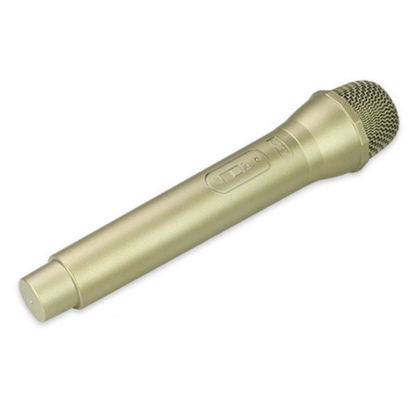 

High Simulation Plastic Microphone Model Stage Performance Prop, Gold