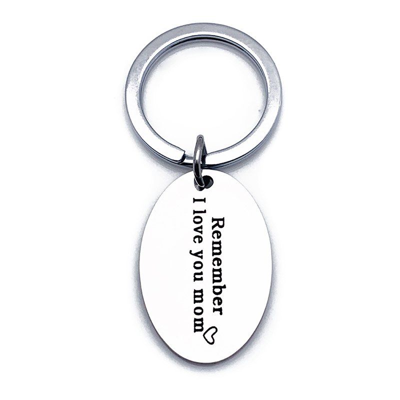 

Polished 304 Stainless Steel Key Chain Gift for Thanksgiving, Silver