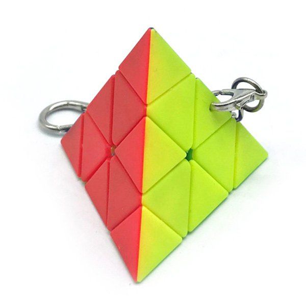 

Creative Magic Cube Key Chain, Multi-f