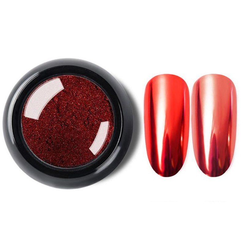 

Nail Titanium Metal Electroplating Mirror Powder 0.5g, Red