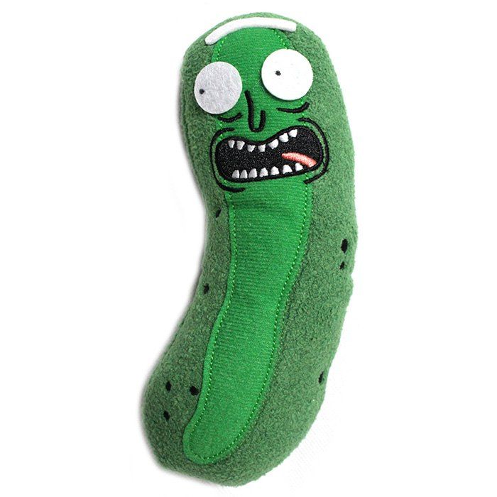 

Creative Cucumber Plush Toy Doll, Clover green