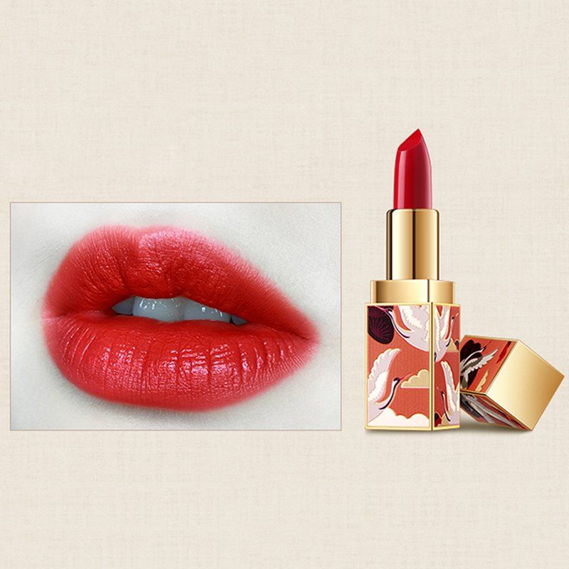 

HengFang Ancient Style Long Lasting Moisture Waterproof Non-marking Matte Lipstick, #002