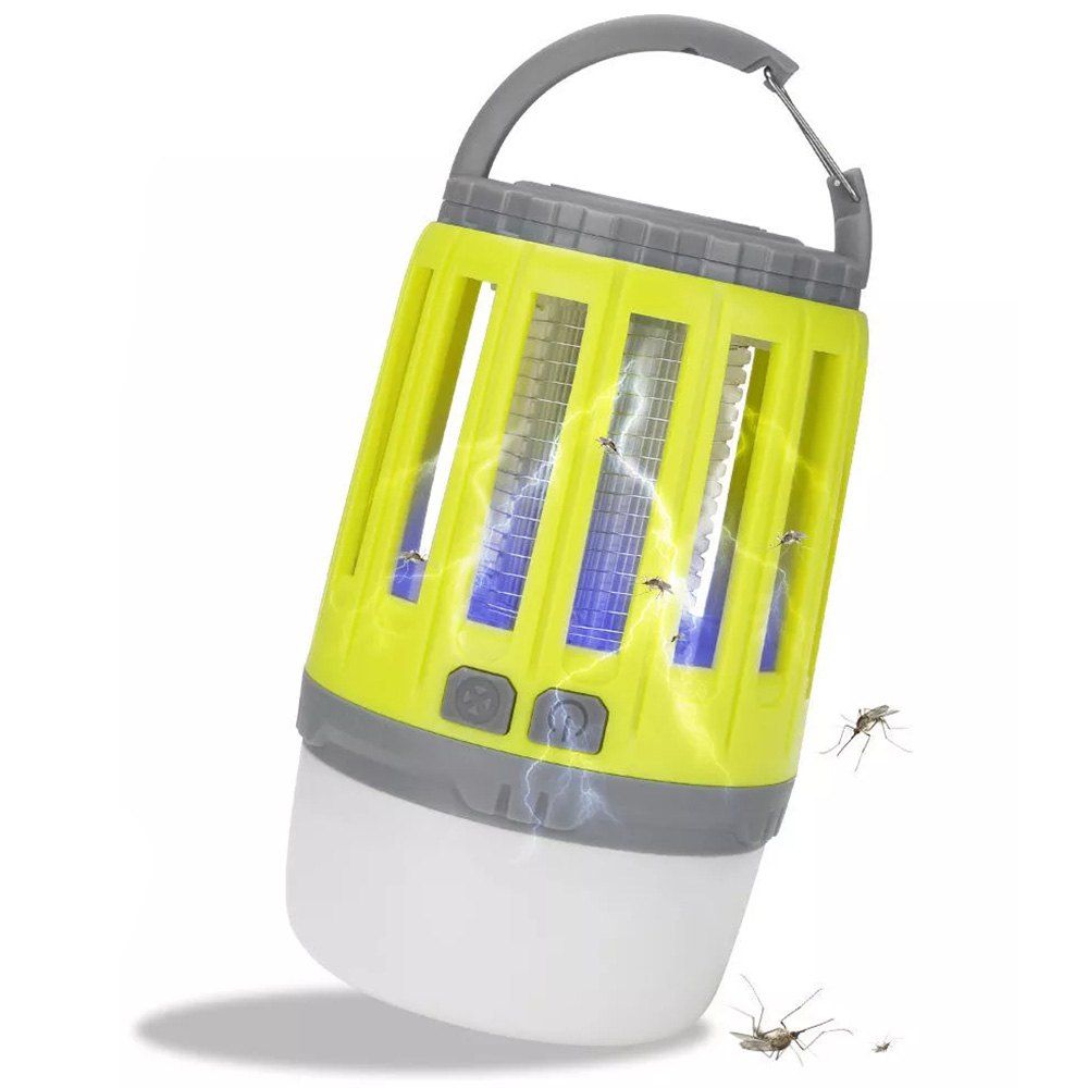 

2-in-1 USB-plug Mosquito Lamp Camping Light, Yellow