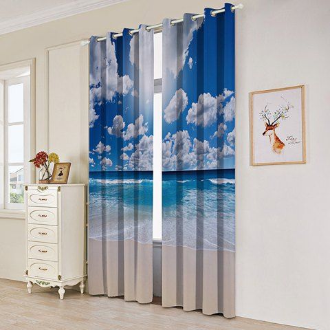 Get Cortinas blancas de la playa Free