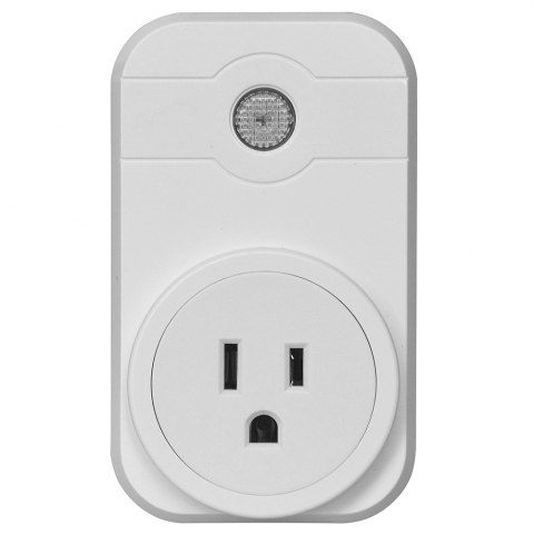 SWA1 Wireless Remote Control WiFi Socket Smart Plug Home Automation - Us Plug (3-pin) WHITE 