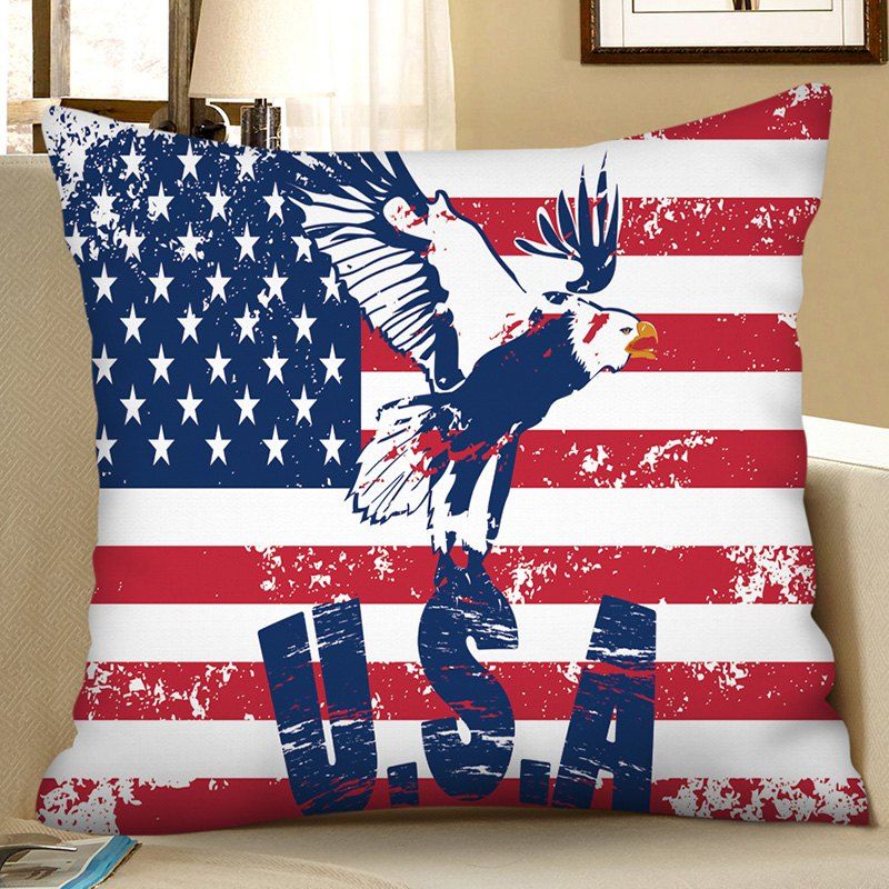 

Flag 3D Digital Printing Pillowcase, Dark slate blue