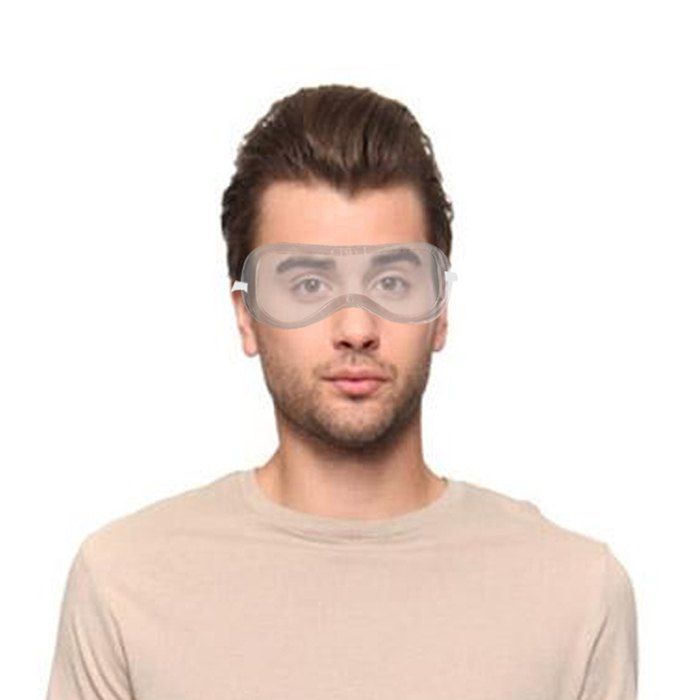 

Anti-dust Splash Goggles Dust-proof Wind Sandproof Shock Resistant Glasses Protective Goggles, Transparent