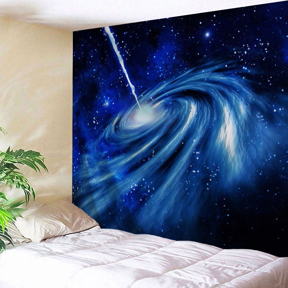 

Starry Sky Fabric Throw Wall Hanging Tapestry, Cerulean